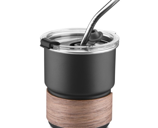 Copo em inox com canudo Personalizado