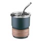 Copo em inox com canudo Personalizado