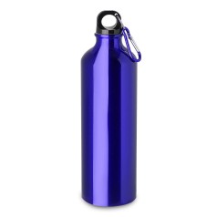 Garrafa em alumínio com mosquetão Personalizado