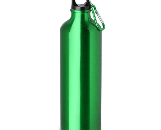 Garrafa em alumínio com mosquetão Personalizado