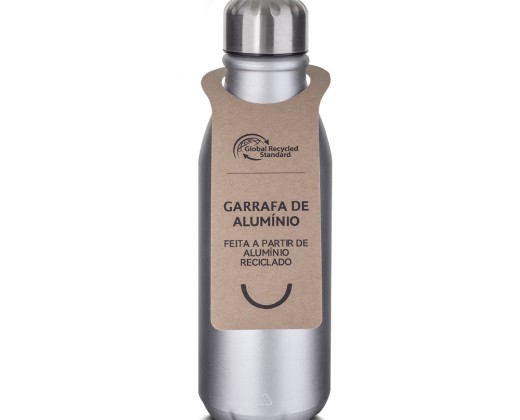 Garrafa em alumínio reciclado Personalizado