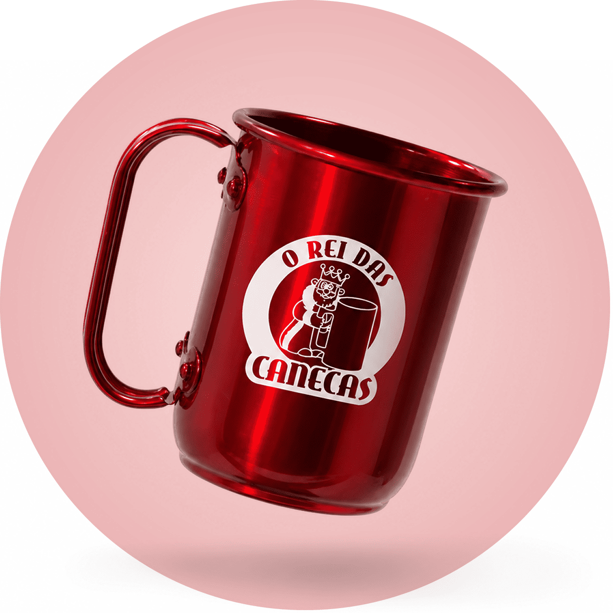 Canecas Alumínio 390ml Personalizadas