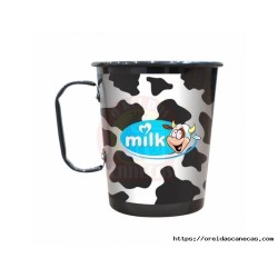 Caneca de Alumínio Colorida 500ml Cônica Personalizada