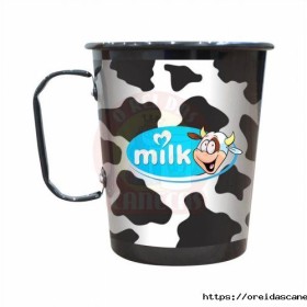 Caneca de Alumínio Colorida 500ml Cônica Personalizada