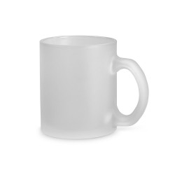 Caneca em vidro com efeito fosco (340 mL) personalizado