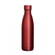 Garrafa térmica em aço inox de parede dupla isolada a vácuo (500 mL) com logotipo
