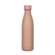 Garrafa térmica em aço inox de parede dupla isolada a vácuo (500 mL) com logotipo