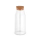 Garrafa em vidro borosilicato com tampa de cortiça 800 mL promocional