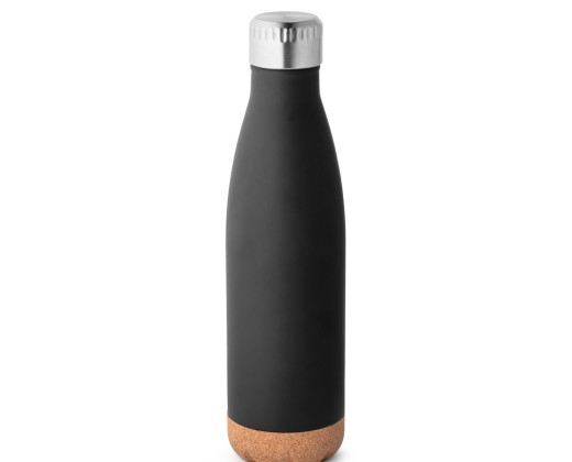 Garrafa térmica em aço inox de parede dupla isolada a vácuo (560 mL) personalizado