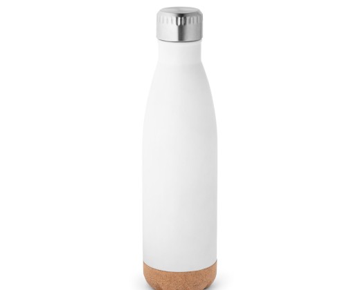 Garrafa térmica em aço inox de parede dupla isolada a vácuo (560 mL) personalizado