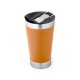 Copo de viagem em aço inox térmico, com parede dupla isolada a vácuo (630 mL) brinde