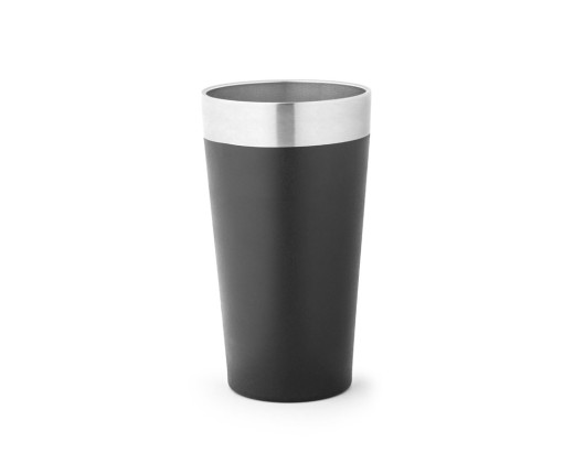 Copo de viagem em aço inox térmico, com parede dupla isolada a vácuo (540 mL) personalizado