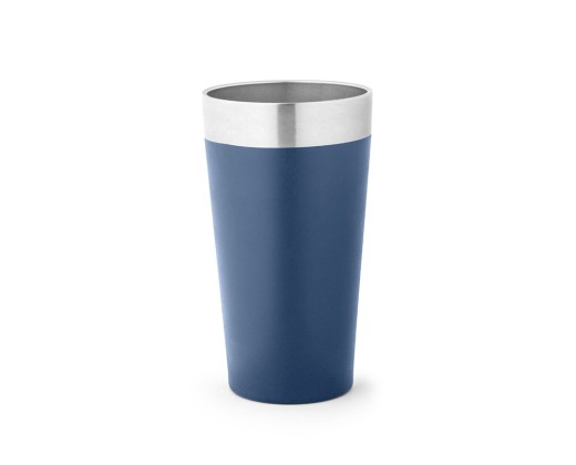 Copo de viagem em aço inox térmico, com parede dupla isolada a vácuo (540 mL) personalizado
