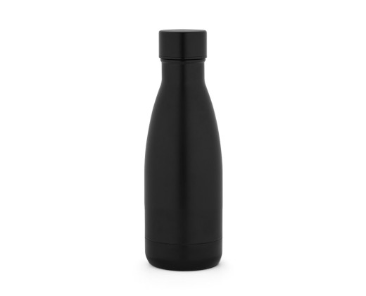 Garrafa térmica em aço inox 90% reciclado de parede dupla isolada a vácuo, com acabamento em mate (400 mL) personalizado