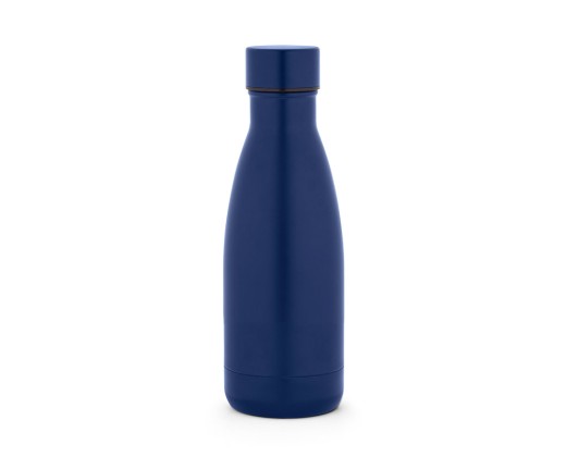 Garrafa térmica em aço inox 90% reciclado de parede dupla isolada a vácuo, com acabamento em mate (400 mL) personalizado
