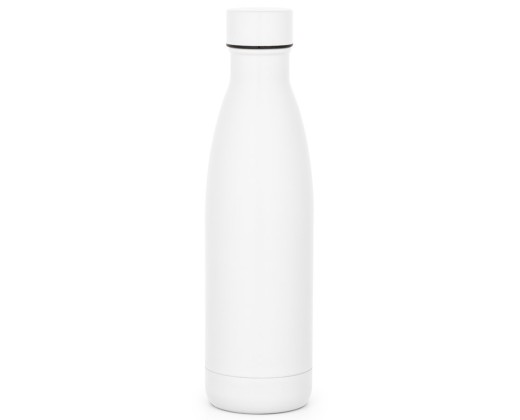 Garrafa térmica em aço inox 90% reciclado de parede dupla isolada a vácuo, com acabamento mate (810 mL) com logotipo