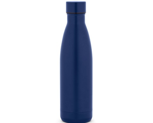 Garrafa térmica em aço inox 90% reciclado de parede dupla isolada a vácuo, com acabamento mate (810 mL) com logotipo