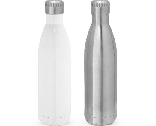Garrafa térmica para sublimação em aço inox de parede dupla isolada a vácuo (800 mL) promocional