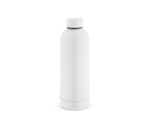 Garrafa térmica em aço inox 90% reciclado de parede dupla isolada a vácuo (550 mL) promocional
