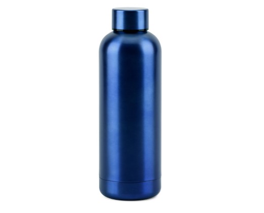 Garrafa térmica em aço inox 90% reciclado de parede dupla isolada a vácuo (550 mL) promocional