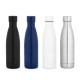 Garrafa térmica em aço inox 90% reciclado de parede dupla isolada a vácuo, com acabamento em mate (520 mL) brinde