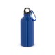 Garrafa esportiva em alumínio com acabamento brilhante (400 mL) com logotipo