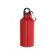 Garrafa esportiva em alumínio com acabamento brilhante (400 mL) com logotipo