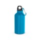 Garrafa esportiva em alumínio com acabamento brilhante (400 mL) com logotipo
