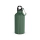 Garrafa esportiva em alumínio com acabamento brilhante (400 mL) com logotipo