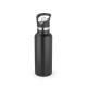 Garrafa térmica em aço inox de parede dupla isolada a vácuo (570 mL) com logotipo
