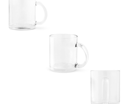 Caneca em vidro para sublimação (350 mL) corporativo