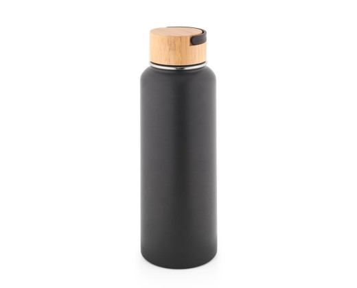 Garrafa térmica em aço inox 90% reciclado de parede dupla isolada a vácuo, com revestimento em pó (1200 mL) corporativo