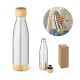 Garrafa térmica em aço inox 90% reciclado de parede dupla isolada a vácuo (550 mL) personalizado