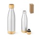 Garrafa térmica em aço inox 90% reciclado de parede dupla isolada a vácuo (800 mL) com logotipo