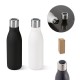 Garrafa térmica em aço inox 90% reciclado de parede dupla com sistema de auto-sanitização UV (500 mL) brinde