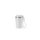 Copo de viagem térmico em aço inox 90% reciclado de parede dupla, com acabamento em mate (440 mL) com logotipo