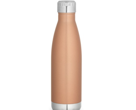 Garrafa térmica em aço inox de parede dupla isolada a vácuo (510 mL) personalizado
