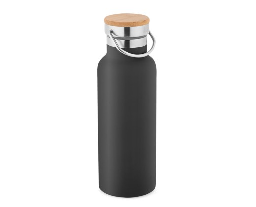 Garrafa térmica em aço inox de parede dupla isolada a vácuo (570 mL) brinde