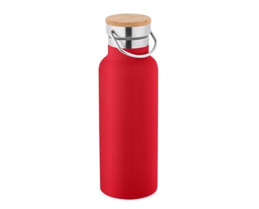 Garrafa térmica em aço inox de parede dupla isolada a vácuo (570 mL) brinde