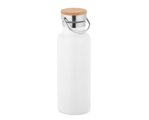 Garrafa térmica em aço inox de parede dupla isolada a vácuo (570 mL) brinde