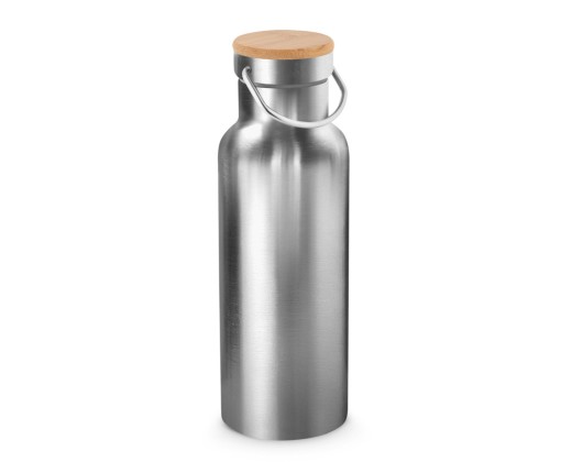Garrafa térmica em aço inox de parede dupla isolada a vácuo (570 mL) brinde