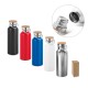 Garrafa térmica em aço inox de parede dupla isolada a vácuo (570 mL) brinde