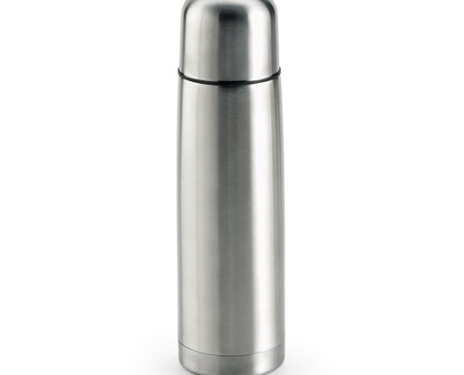 Garrafa térmica em aço inox de parede dupla isolada a vácuo (500 mL) promocional