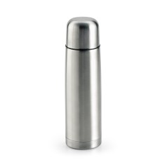Garrafa térmica em aço inox de parede dupla isolada a vácuo (500 mL) promocional