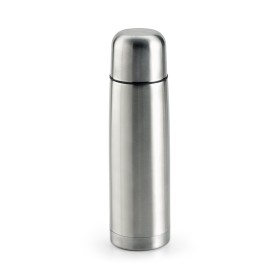 Garrafa térmica em aço inox de parede dupla isolada a vácuo (500 mL) promocional