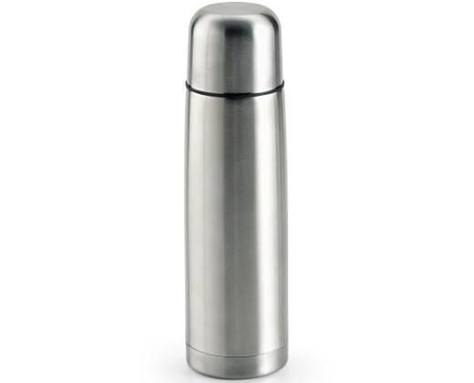 Garrafa térmica em aço inox de parede dupla isolada a vácuo (500 mL) promocional