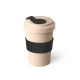 Copo para viagem em fibra de bambu (60%) e PP (40%) (500 mL) promocional