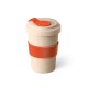 Copo para viagem em fibra de bambu (60%) e PP (40%) (500 mL) promocional