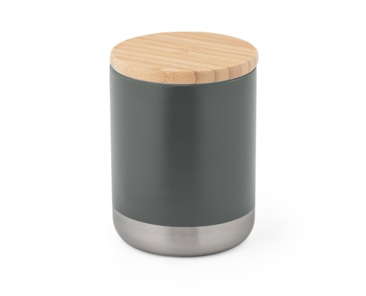 Copo de viagem térmico em aço inox de parede dupla isolada a vácuo (370 mL) personalizado