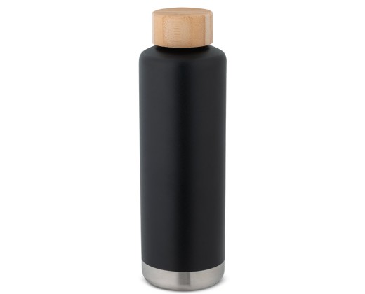 Garrafa térmica em aço inox de parede dupla isolada a vácuo (640 mL) corporativo